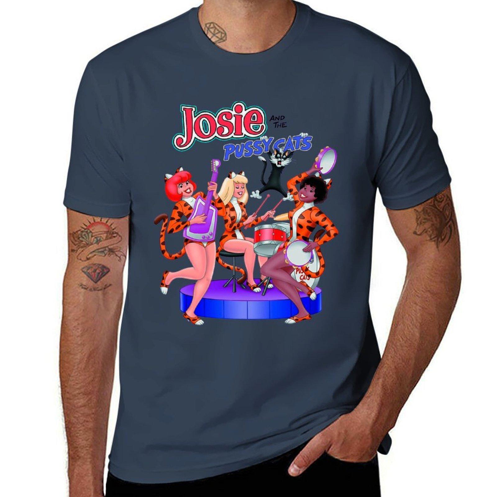 Josie and the PussyCats Rock Stars TShirt Fashion Graphic Tee for Unisex S