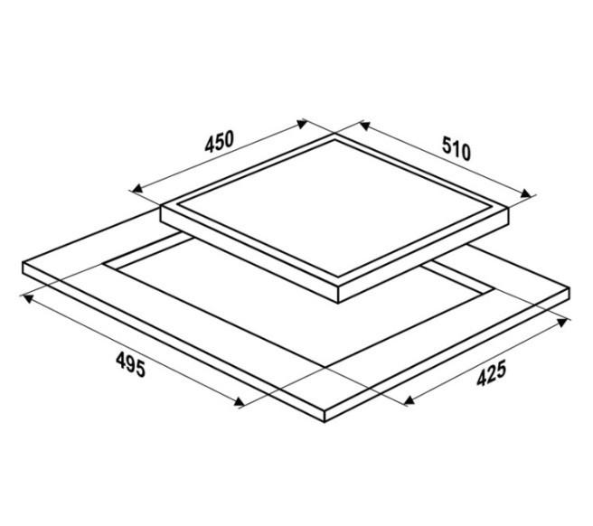 MPM-45-IM-16/W Induction Hob