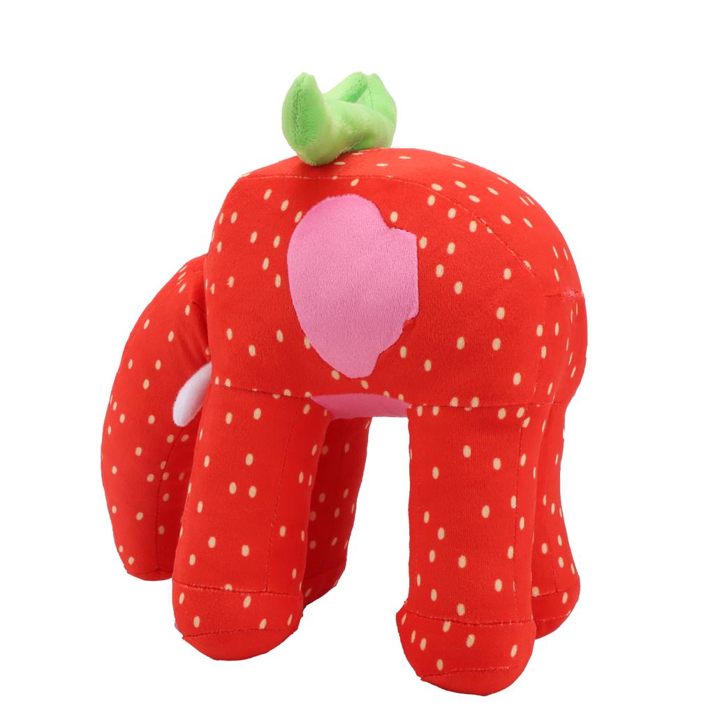 Kawai Steal A Brainrot Plush Strawberry Elephant Stuffed Doll Anime Game Toy Fans Gift
