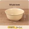 ZISIZ Disposable Rice Husk Bowl & Chopstick Set