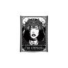 Black White Tarot Card Tapestry Wall Hanging Home Decor for Room Dorm Aesthetic Print Wall Art