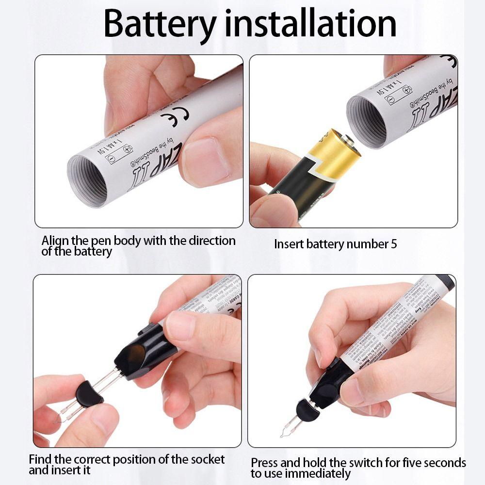 Safely Soldering Wax Pen Jewelry Making Thread Zapper High-quality Welding Wax Pen