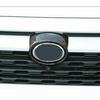 Carbon Fiber Front Grille Logo Decor Frame Cover Trim For Toyota RAV4 2019-2022