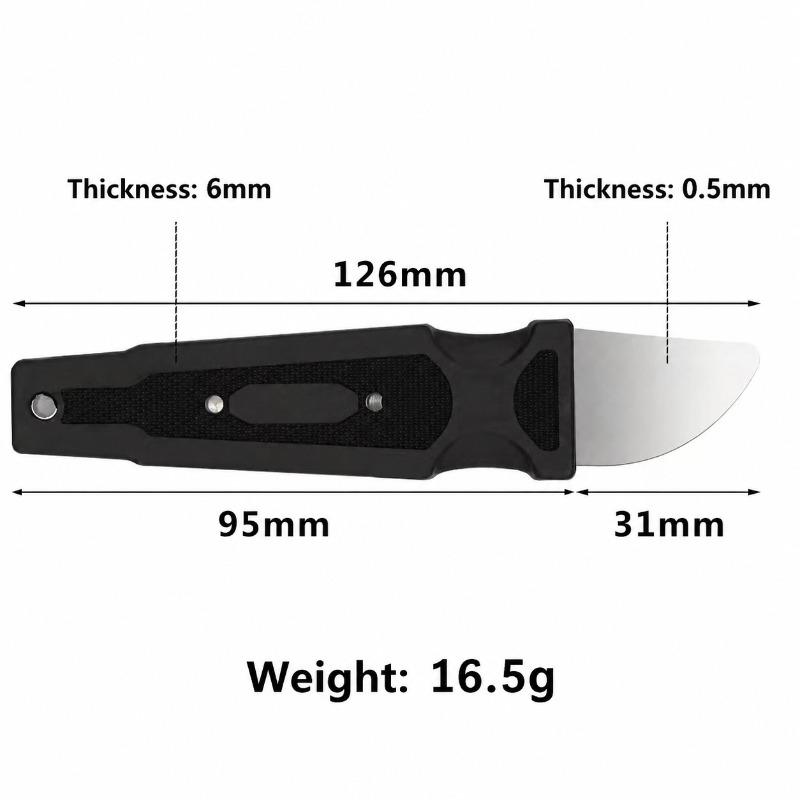 Stainless Steel Pry Spudger Blade Metal Opening Crowbar for Phone Laptop LCD Screen Frame Disassembly Ultra Thin Pry Knife