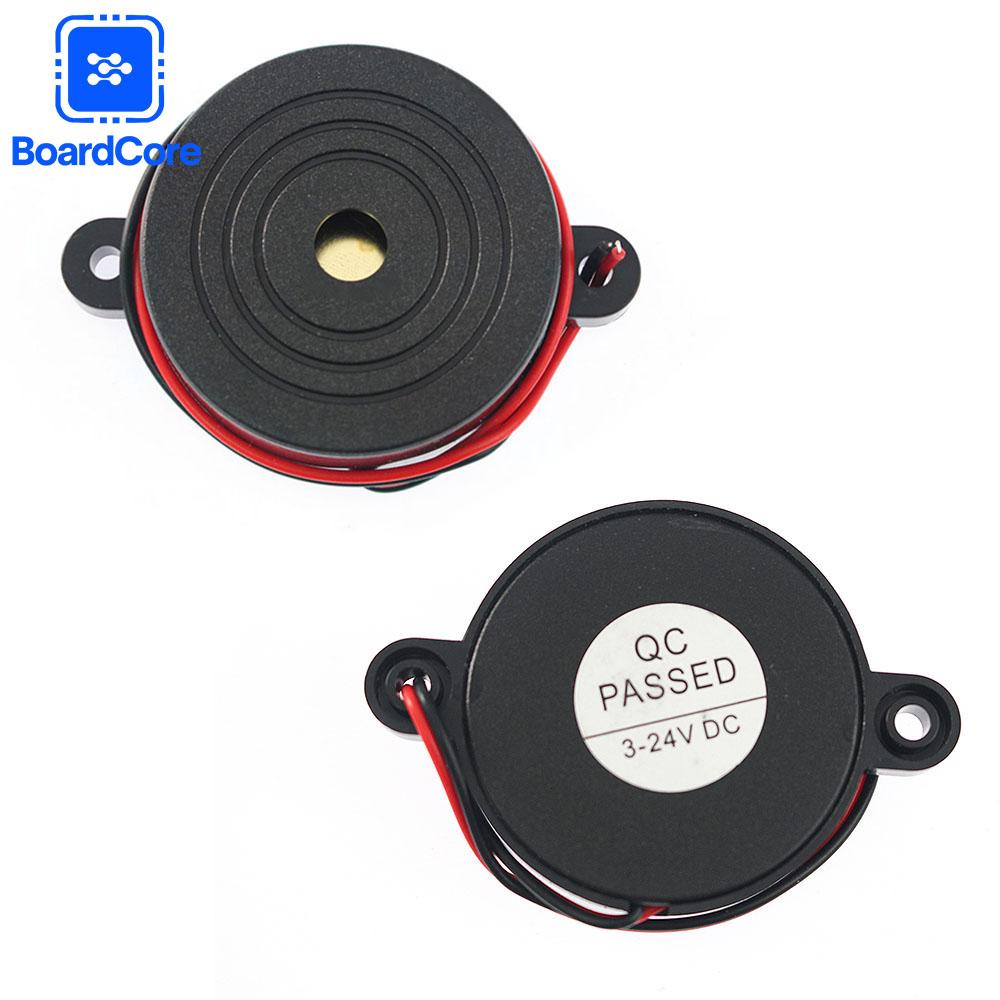 5pcs High Decibel 4216 Piezoelectric Buzzer Continuous Sound 2*16MM Beep Speaker DC 3-24V Alarm Siren Electronic for Arduino