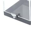 1Pc Storage Boxes Lids Gemstone Display Coin Clear Container Specimen Mini Square Cube Acrylic Case Rough Mineral Standard