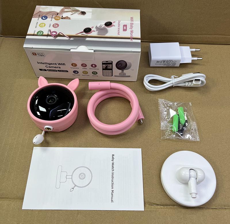 HD Wireless Baby Monitor: WiFi Webcam & Remote Doodle Cam