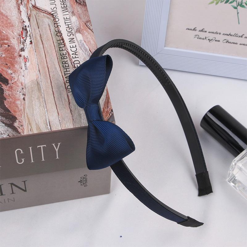 1PCS Cute Solid Color Ribbon Hair bands for Baby Girls Bows summer Headband for girls Kids Fashion Hair Aceessories  FDr10