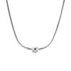 Pandora 590742Hv Moment Snake Chain Silver Necklace