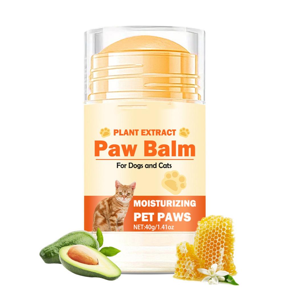 Dog Nose Balm 40g All-Natural Cream Wax For Dry, Cracked Pads Snouts Cats Moisturizer Soother, Nose Butter For Bulldogs