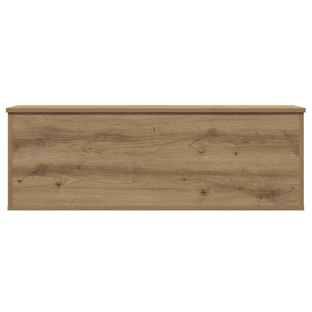 Storage Box Artisan Oak 102 x 35 x 35 cm Wood Based Material
