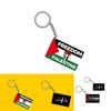 Palestine Flag Keyring For Exclusive Gift-giving Black Color Options Suitable For Different Festivals