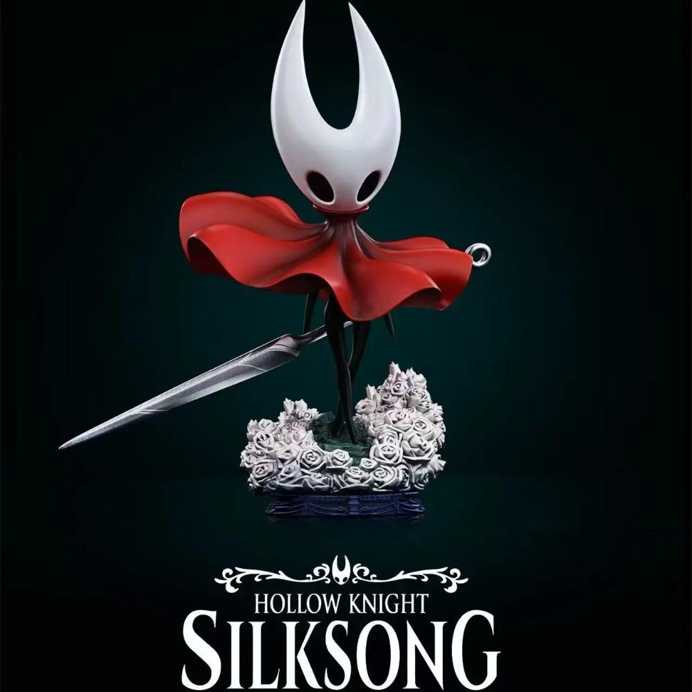 Game Hollow Knight Anime Figure Toys Hornet/Quirrel PVC Collectible Figurine Desktop Models Periphery Toy Kid Gifts