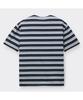 Keoseuuteommellou Navy Striped T-Shirt Cwtam26423Nyd
