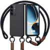 Case for Samsung Galaxy A36 5G, Anti-Scratch TPU Protection with Black Shoulder Strap