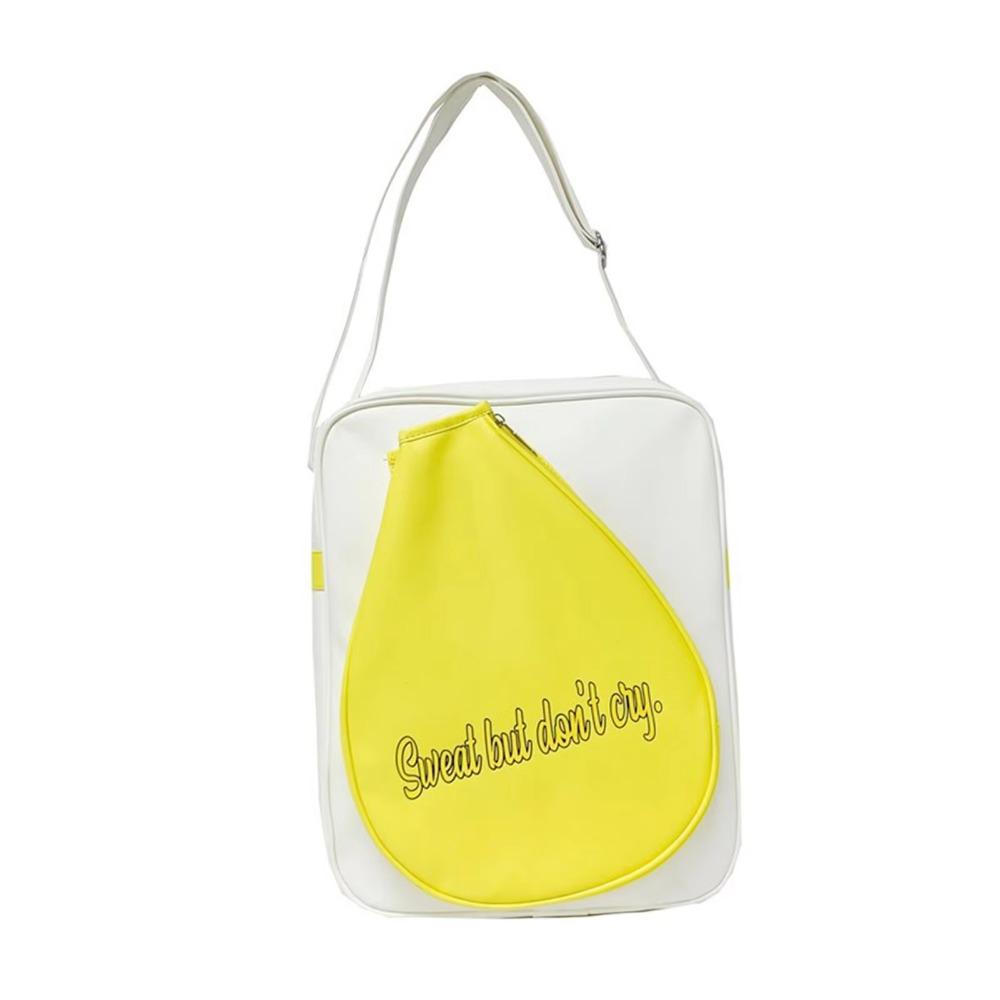 Large Capacity Badminton Racket Bag Single-Shoulder Racket Bag Badminton Racket Organizer  Tennis