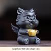 Purple Clay Pixiu Tea Pet Ornament - Creative Tea Set Accessory and Tray Decoration
