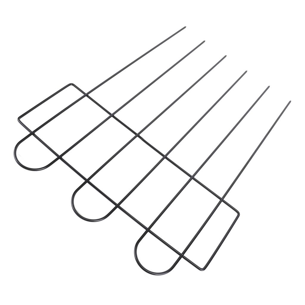 Decorative Garden Fence Iron Metal Wire Garden Fence Ground Stake Animal Barrier Fence for Outdoor