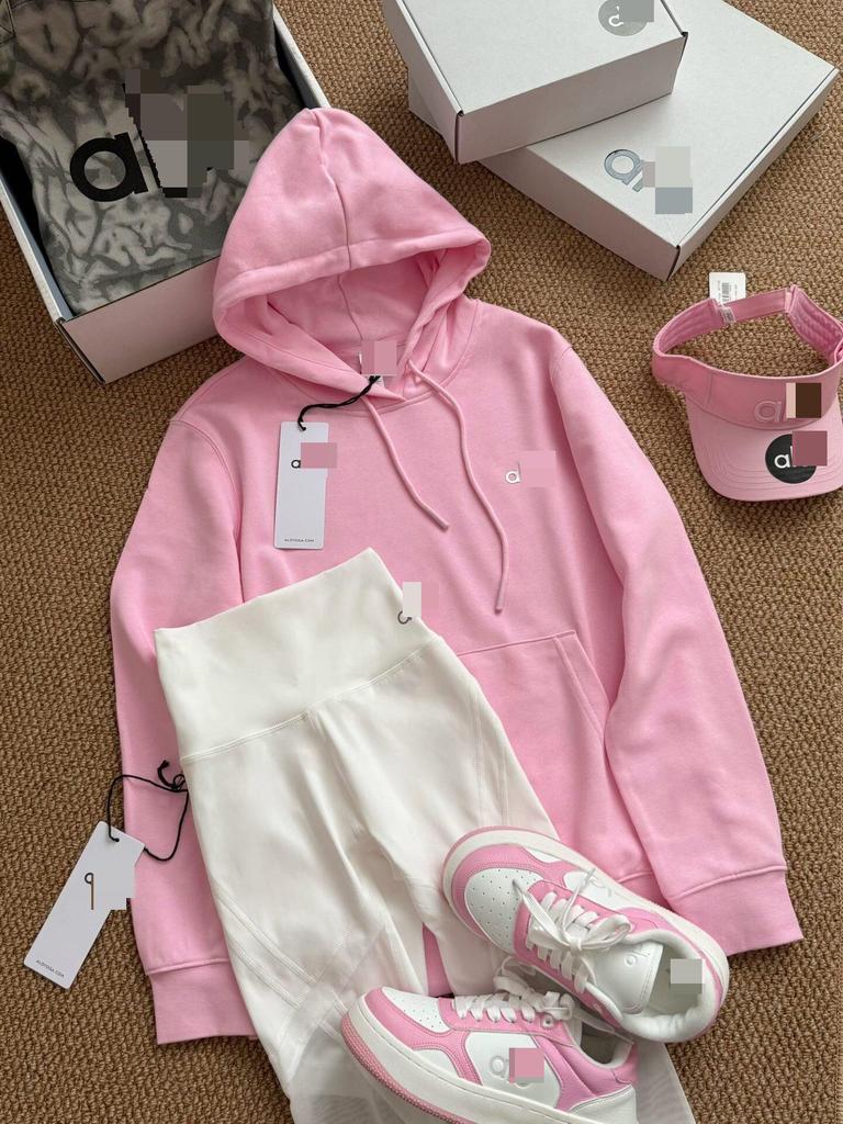 Spring 25: Classic Loose Long Hooded Sweatshirt in Dopamine Colors, Available in 7 Shades