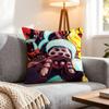 Anime Fire Force Cushion Cover 1Pcs Decorative Covers Soft Cushion Case For Sofa Couch Decor 40X40 45X45 Pillowcases