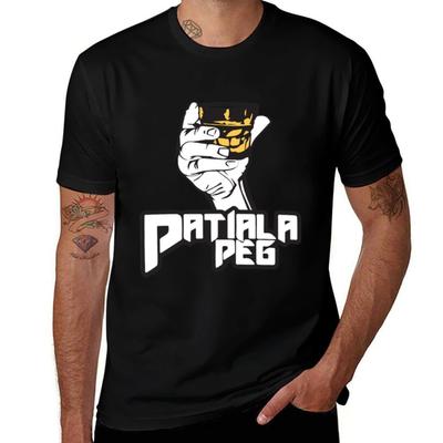 Patiala Peg T Shirt, Punjabi Pop Culture T-Shirt Cotton T Shirt Pack T-Shirt