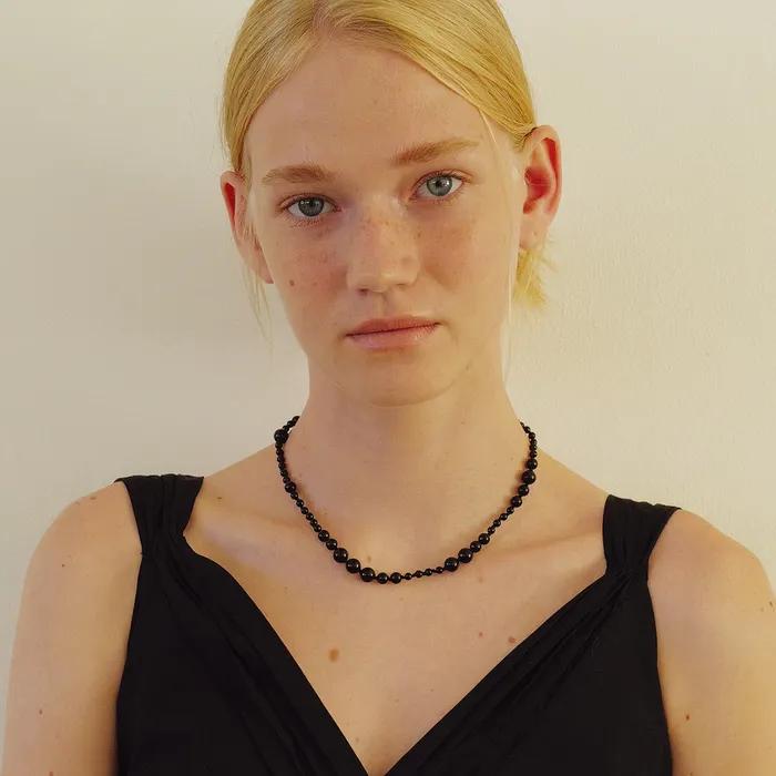 _Symbol Black Necklace
