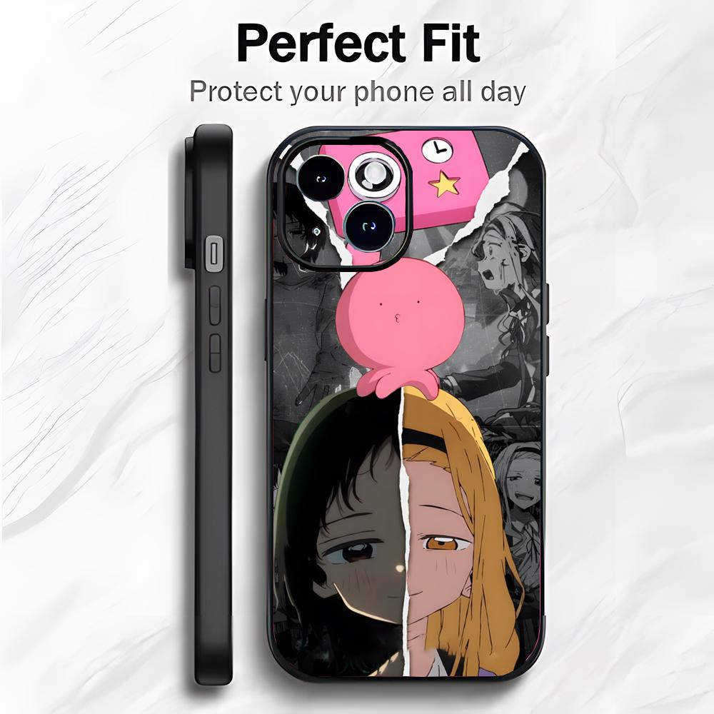 Dark Emotional Anime Takopi’s Original Sin Phone Case Phone Case Soft Packaging Lightweight For iPhone17 16 15 14 13ProMax