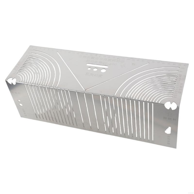   Stainless Scriber Marking Ruler Angles & Marking Tool for Construction Cutting Guide Multifunction Marking Tool