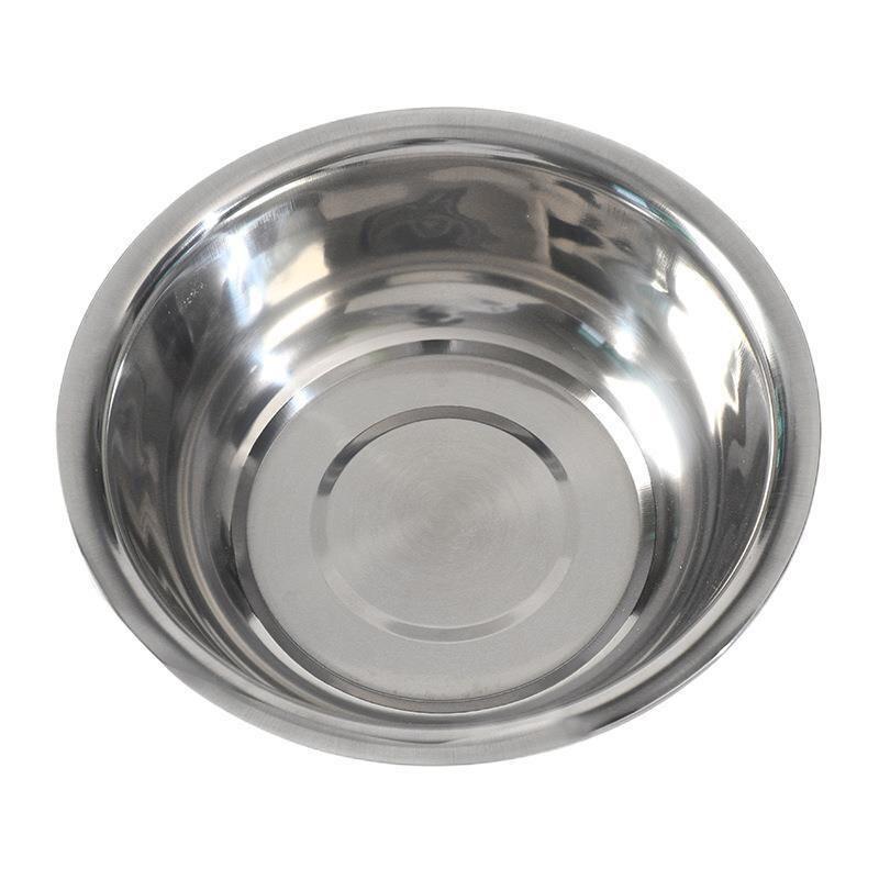 30CM Diameter Stainless Steel Metal Thickened Salad Cooking Basins Household Egg Beating Baking Kitchen Utensil Basin Easy Clean
