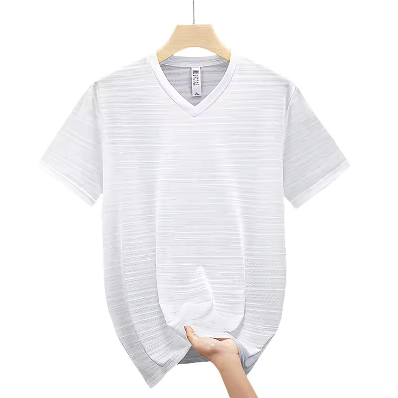 

Мужская футболка большого размера 10xl с V-образным вырезом, свободного кроя, 9xl 8xl, из спандекса, летняя, приталенная, спортивная, быстросохнущая, с коротким рукавом, топ, футболка 10XL белый