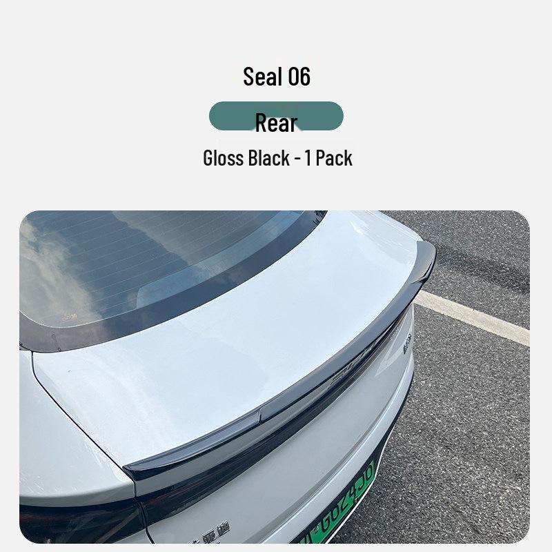 BYD Seal 06 Carbon Fiber Sports Blade Rear Spoiler Exterior Trim BYD Seal 06