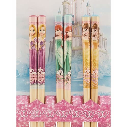 Skater Bamboo Chopsticks Chopsticks 16.5cm 3 Set Princess 18 Disney ANT2T-A