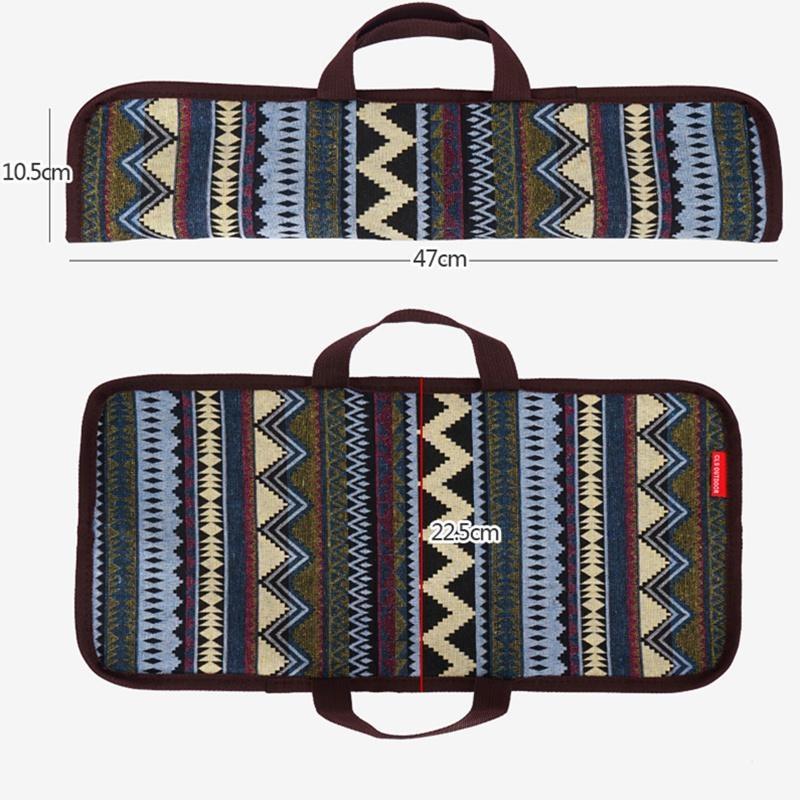 5Pcs Outdoor BBQ Grilled Fork Stainless Steel Signature Wooden Handle U-type Needle Picnic Barbecue Fork Rotisserie Long Skewers