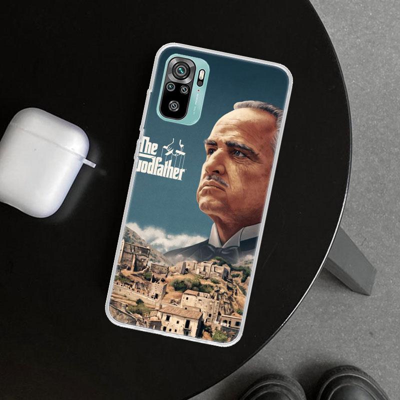 The Godfather TV Phone Case Cover for Xiaomi Redmi Note 15 14 13 12 11 Pro Plus 14S 12S 11S 11T 11E 10S 10 Customized Fundas Red