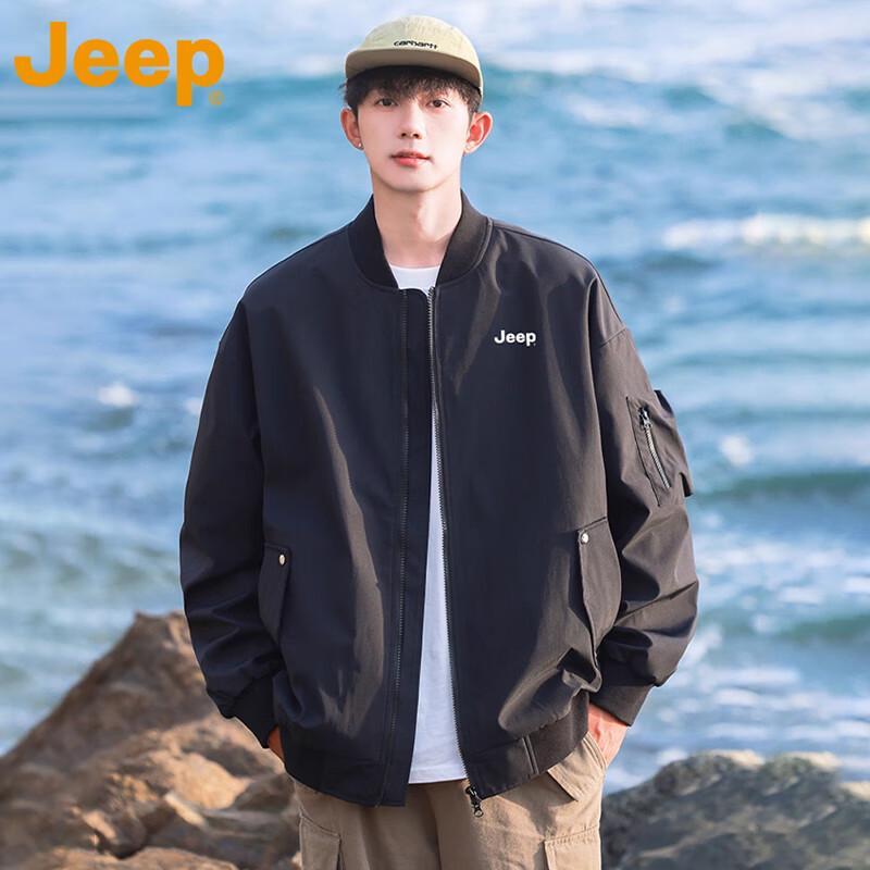 Jeep Men's Windproof Bomber Jacket