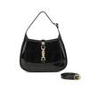 Women Shoulder Bags New Fashion Solid Color New Moon Package PVC Jelly Bags Leisure Handheld Bags Small Square Bag Crossbody Bag