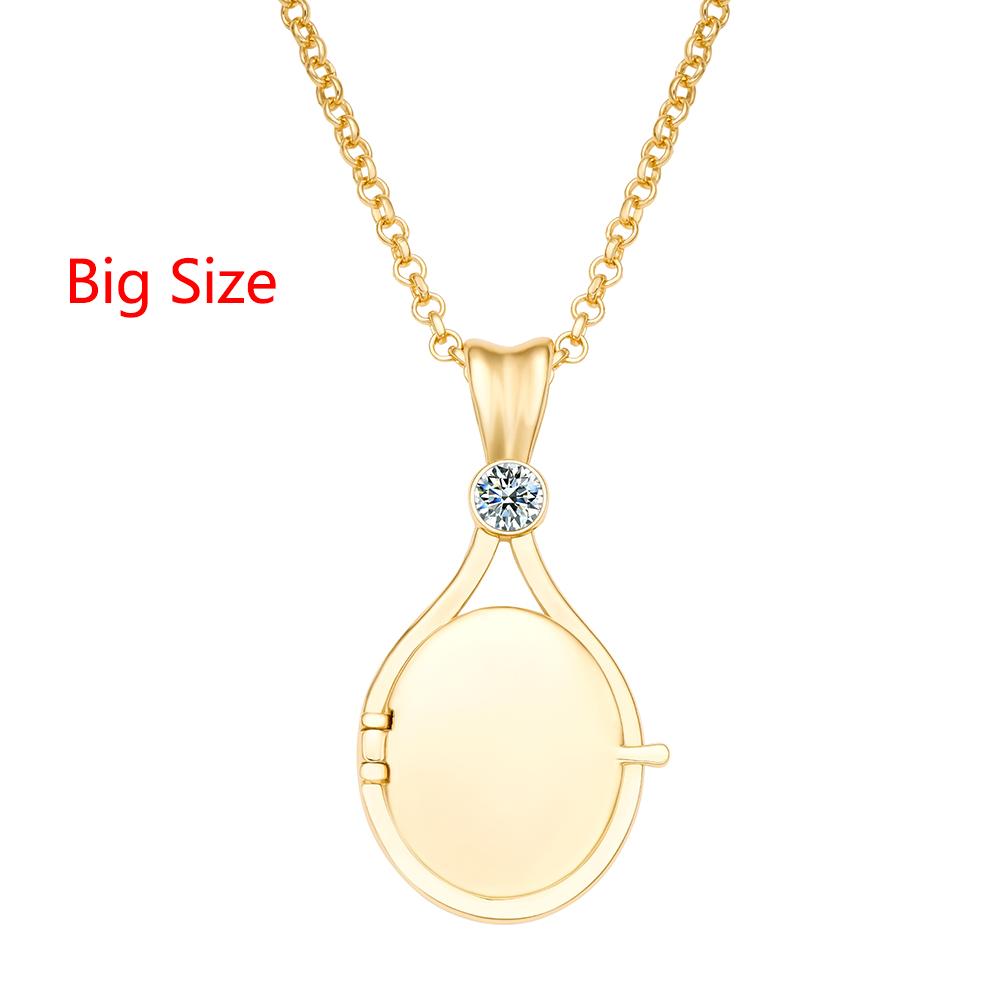 H2O Locket Pendant Necklace Mermaid Silver Color with Crystal Just Add Water Necklaces TV Movies Jewelry for Women Girls