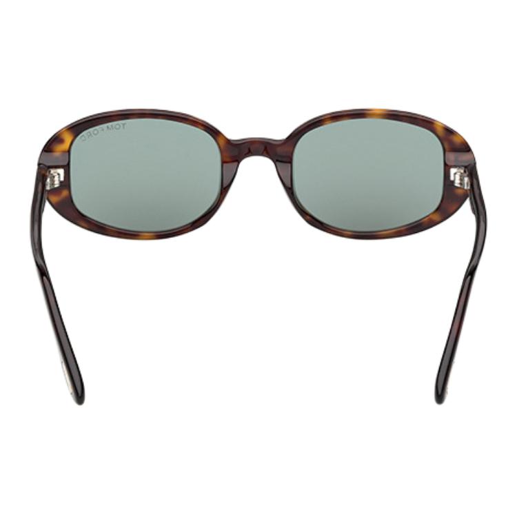 Tf T-Shaped Decorative Mirror Leg Logo Design Plate Oval Tai Sunglasses Unisex Sunglasses Tortoiseshell FT1364-52N