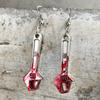 Halloween Bloodstain Scissors & Axe Dagger Earrings for Women - Exaggerated Party Accessories