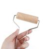 Stainless Steel Handle Wooden Roller Wood Clay Roller Pottery Pushing Roller  Pottery