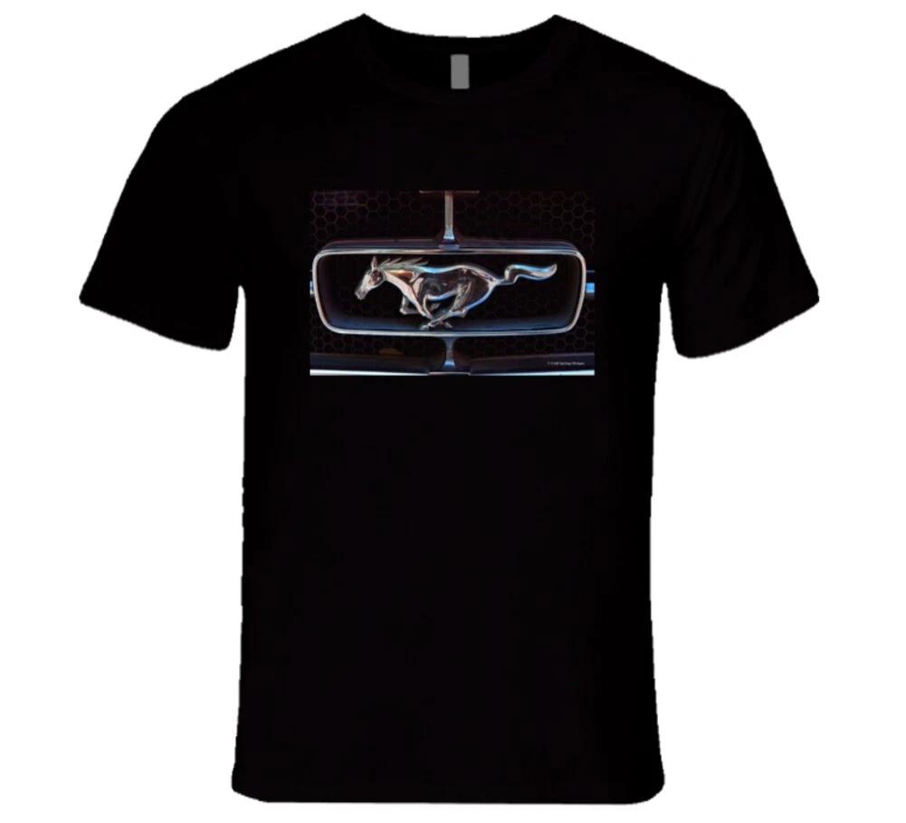 1965 Ford Mustang Grill Pony Premium Gift T Shirt M