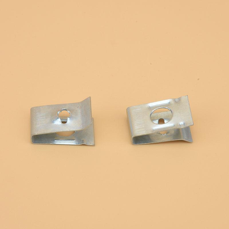 20Pcs Car Universal Speed Fasteners U Nuts Self Tapping Screw Spire Clip 6mm Hole Interior Door Trim Panels Clips Metal Rivets