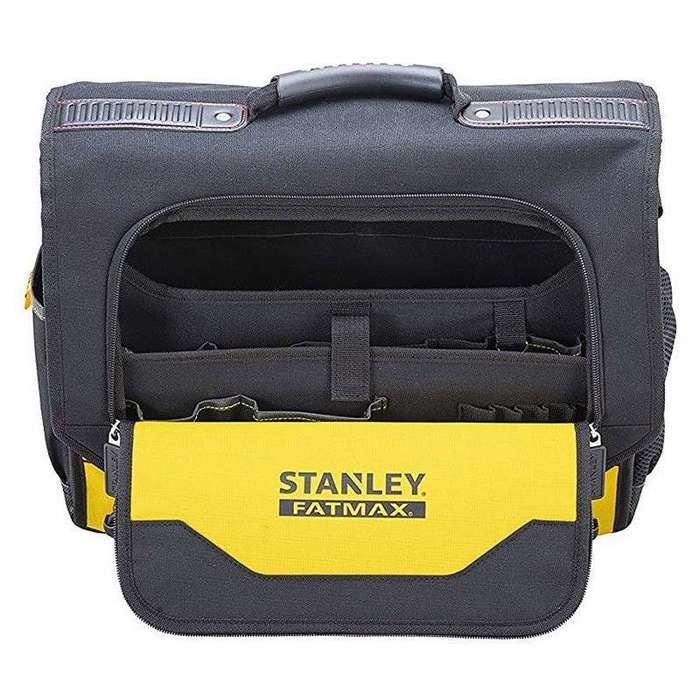 Sac porte-outils - Stanley - FMST1 80149 - Poche rembourrée - Bandoulière réglable - 4 pieds en plastique