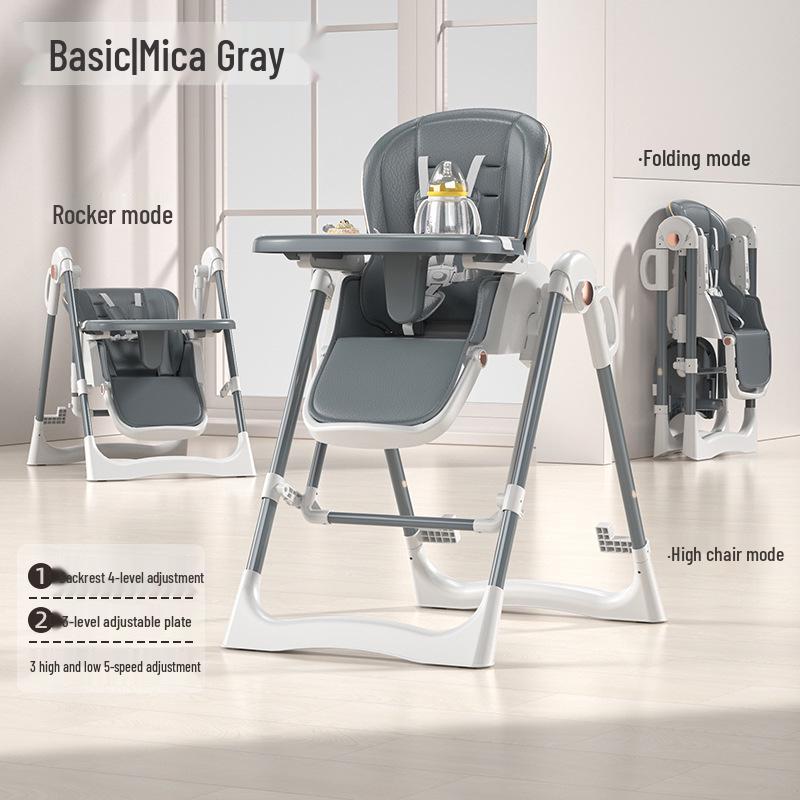 Multifunctional Portable Baby Dining Chair: Foldable, Home & Travel-Friendly.