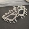 Elegant European & American Rhinestone Masquerade Mask for Weddings & Evening Events