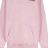 Balenciaga Medium Fit Hoodie 'Faded Pink/Black' 578135TOVO63204