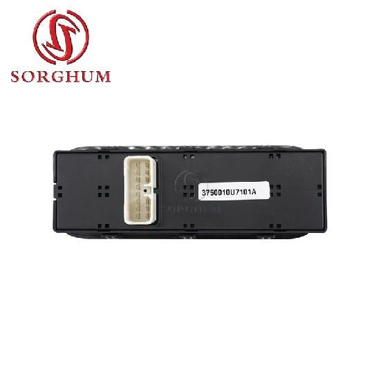 Sorghum 3750010U7101A  Car Front Left Driver Side Auto Regulator Electric Power Lifter Window Control Switch Button For JAC J5
