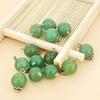 10 Stück Runde Perle Jade Knopf Handgefertigter Schmuck Bekleidungszubehör Natürliche Jade Cheongsam Schnalle Tang Kleidung Song Jin Dekorative Schnalle