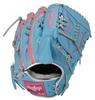 Rawlings PRO EXCEL Wizard COLORS Baseball Glove Throw HOH® #02 (Softball, GR5FHW2CA15MG), Pitcher's Glove, Sax/Pink, 11.75 Inches, Right-Handed