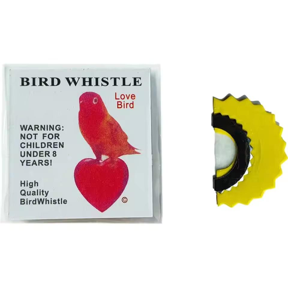 

1Pcs Bird Wacky Whistle Magic Fun Bird Caller Tongue Warbler Original Magic Tweeting Noisemaker Toys Tricks Present